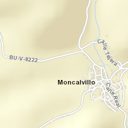 Moncalvillo Street Map
