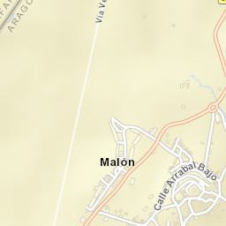 Malón Street Map