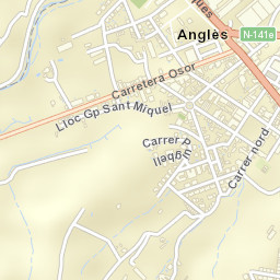 Anglès Street Map