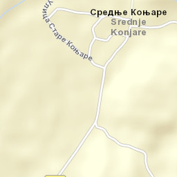 Sredno Konjare Street Map