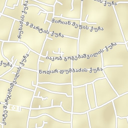Qvareli Street Map