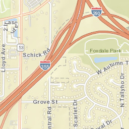 1441 Autumn Trail, Addison, IL 60101, USA Street Map