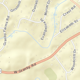 Salmon Brook Connecticut Street Map