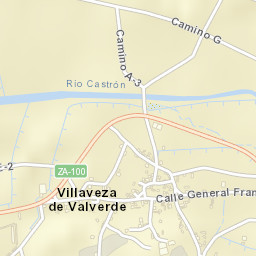 Villaveza de Valverde Street Map