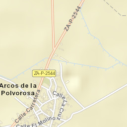 Arcos de la Polvorosa Street Map