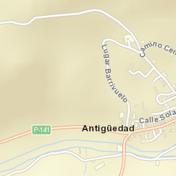 Antigüedad Street Map