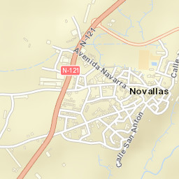 Novallas Street Map