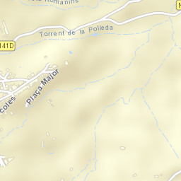 Vilanova de Sau Street Map