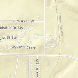 2515 18th Street Southwest Cedar Rapids Street Map