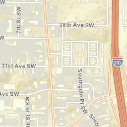 452 33rd Avenue Southwest, Cedar Rapids Street Map