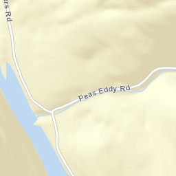 Peas Eddy New York Street Map