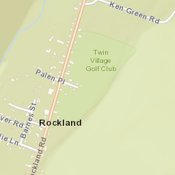 Rockland New York Street Map