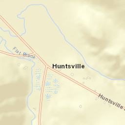Huntsville Connecticut Street Map