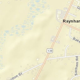 Raynham Street Map
