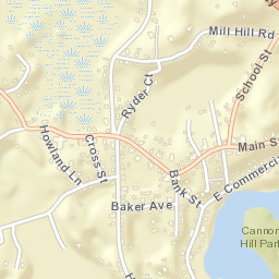 Wellfleet Street Map