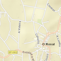 O Rosal Street Map