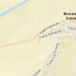 Morales de Valverde Street Map