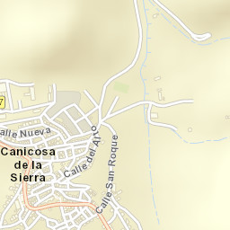 Canicosa de la Sierra Street Map