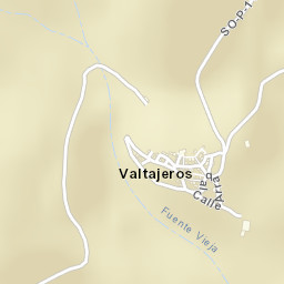 Valtajeros Street Map