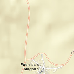 Fuentes de Magaña Street Map