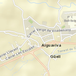 Aiguaviva Street Map