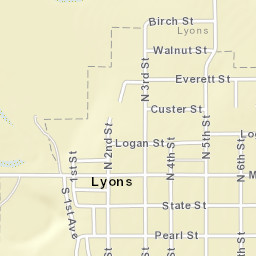 130 North 4th Street Lyons NE 68038 Street Map