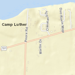 Camp Luther Ohio Street Map