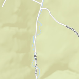 Grooville New York Street Map