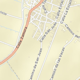 Barcial del Barco Street Map