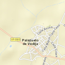 Palazuelo de Vedija Street Map