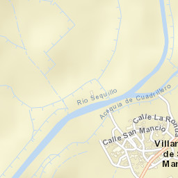 Villanueva de San Mancio Street Map