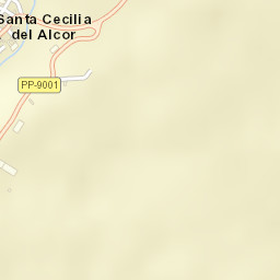 Santa Cecilia del Alcor Street Map