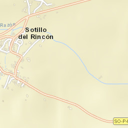 Sotillo del Rincón Street Map
