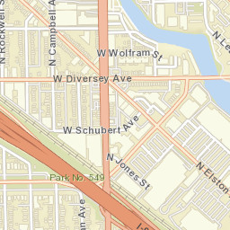 2974 North Riverwalk Drive Chicago IL Street Map