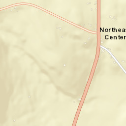 Northeast Center New York Street Map