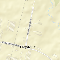 Floydville Connecticut Street Map
