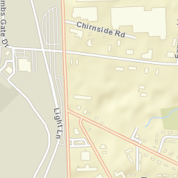 Bull Run Corner Connecticut Street Map