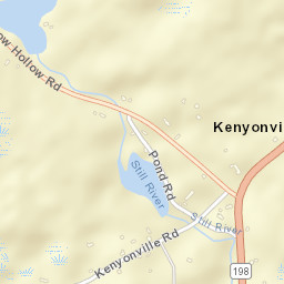 Kenyonville Connecticut Street Map