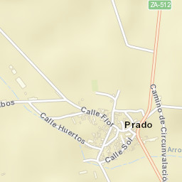Prado Street Map