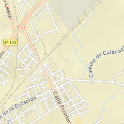 Venta de Baños Street Map