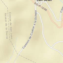 Estepa de San Juan Street Map