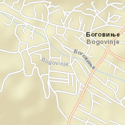 Bogovinje Street Map