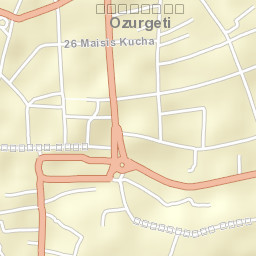Ozurgeti Street Map