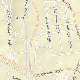 Kaspi Street Map
