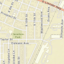 1104-1110 E Lincoln Hwy, DeKalb, IL 60115 Street Map