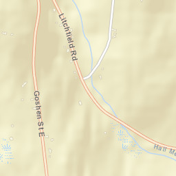 South Norfolk Connecticut Street Map