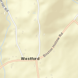 Westford Connecticut Street Map