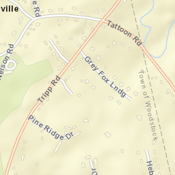 Harrisville Connecticut Street Map