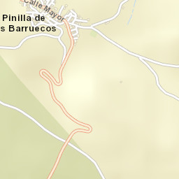 Pinilla de los Barruecos Street Map