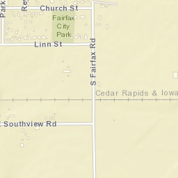 547 Fairfax Road, Fairfax, IA 52228, USA Street Map